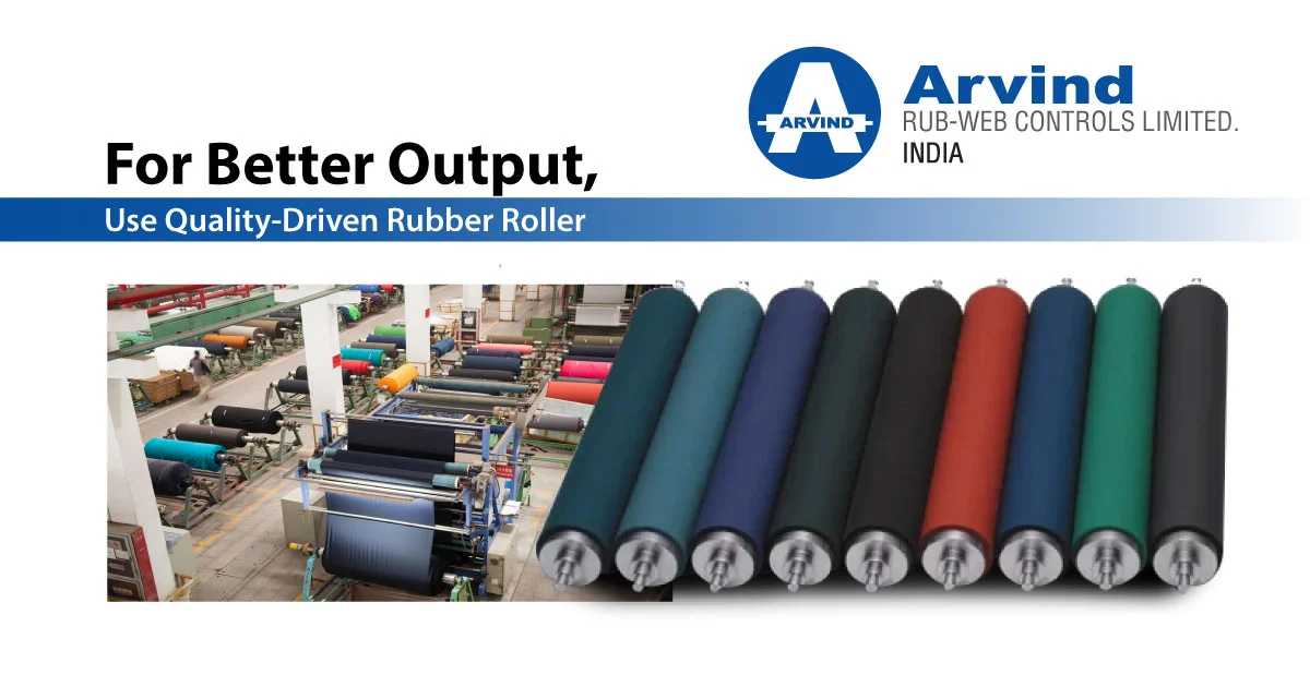 For Better Output, Use Quality-Driven Rubber Roller